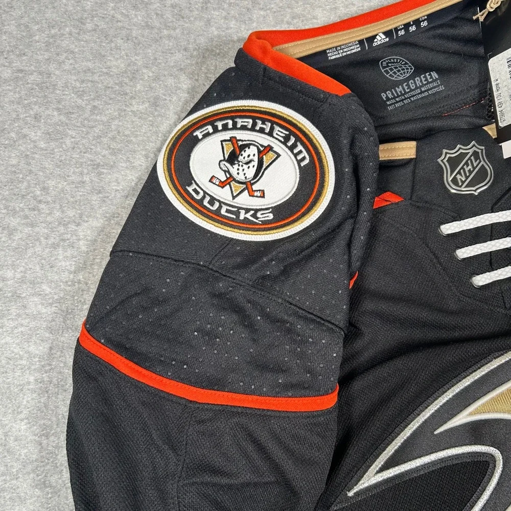 Adidas Anaheim Ducks‎ Jersey Size 56 Primegreen Home Black Authentic NHL NEW